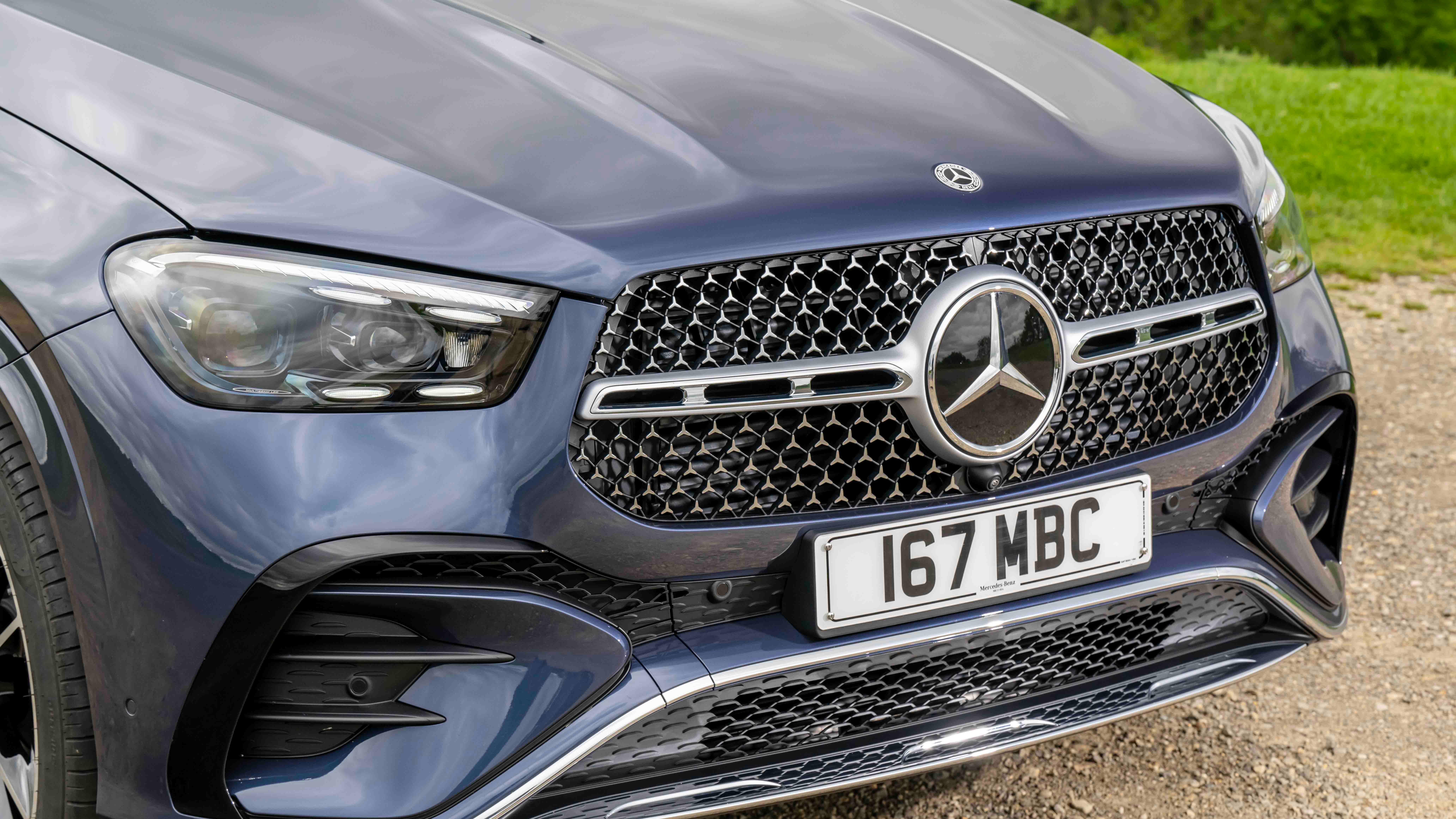 Mercedes GLE front end detail