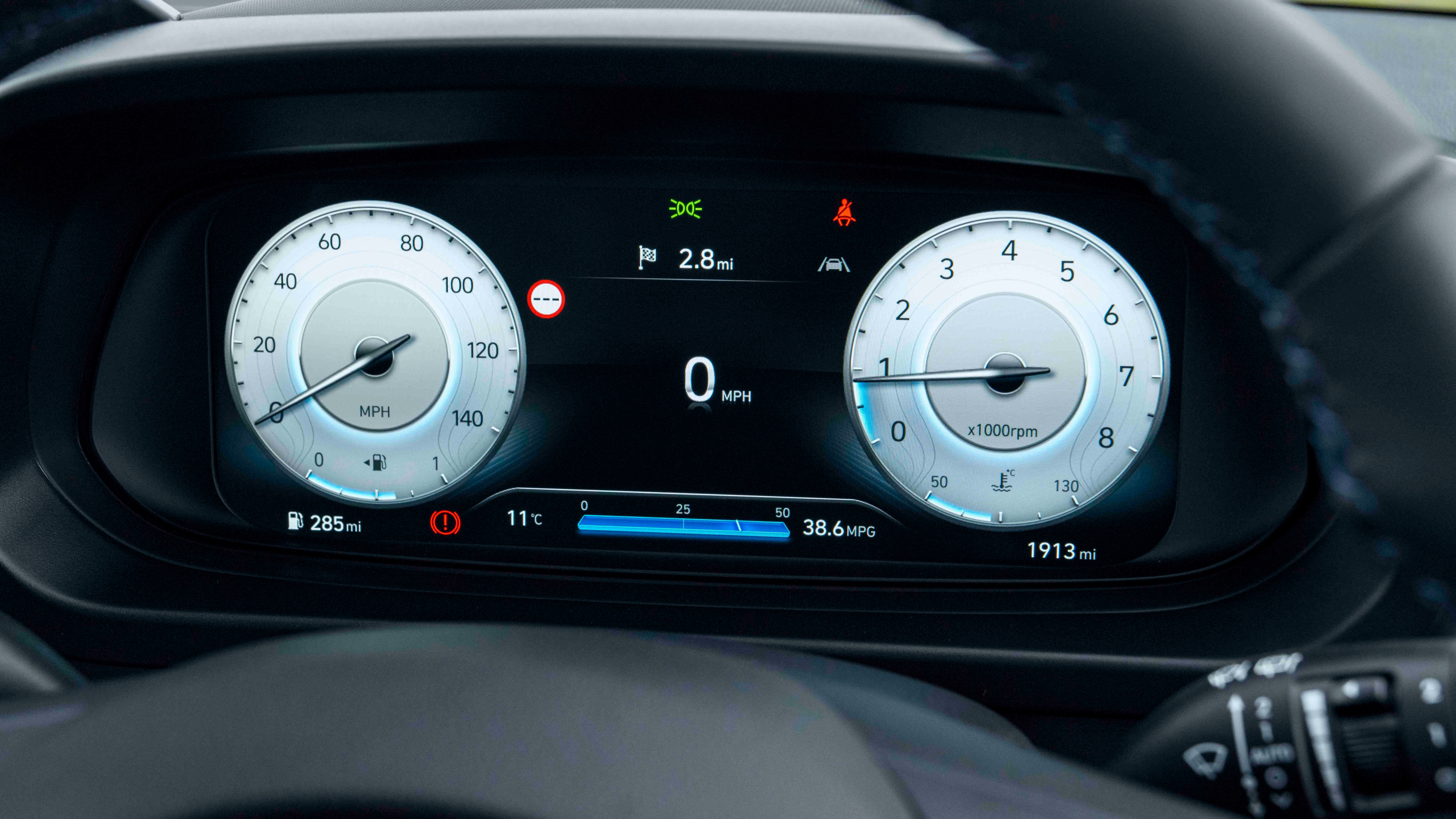 Hyundai Bayon dials