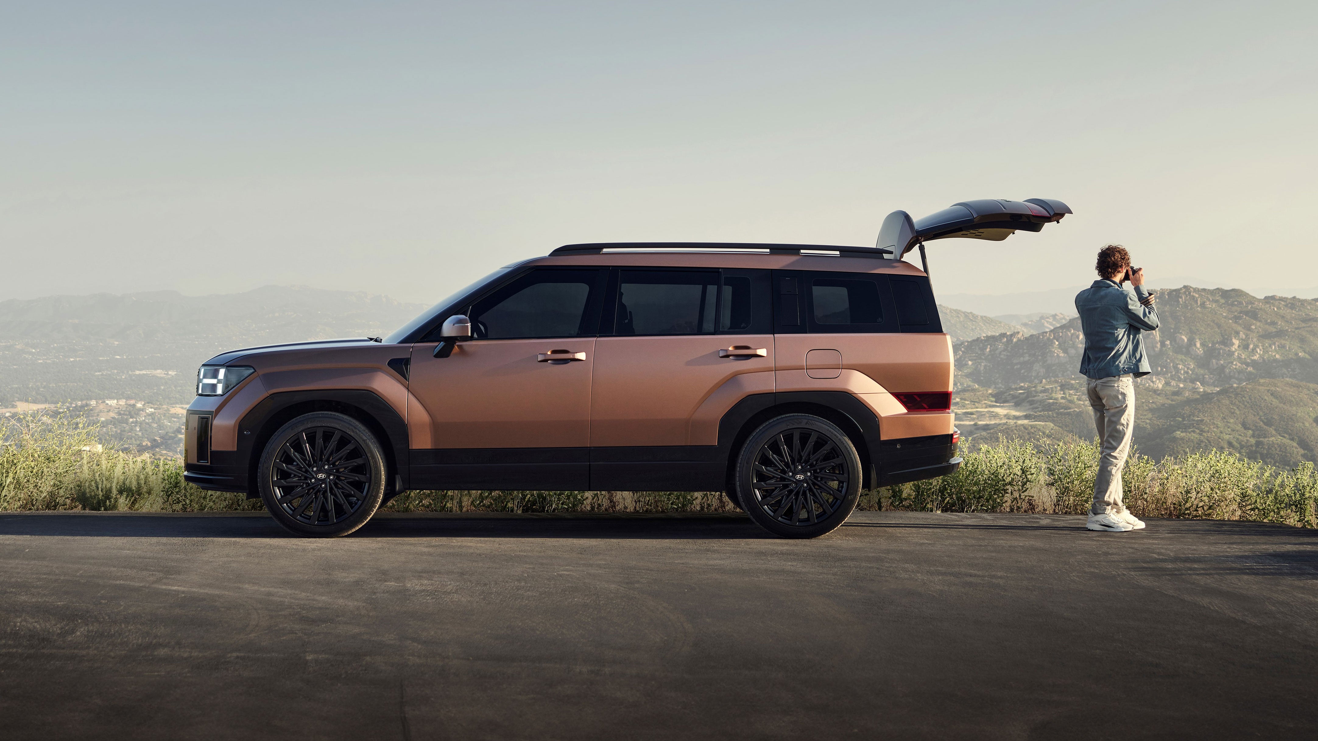 Hyundai Santa Fe side shot