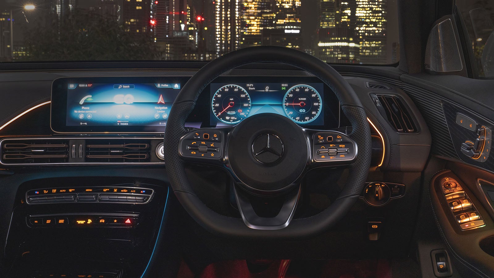 Mercedes EQC review interior
