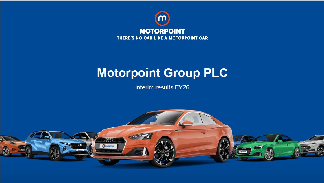 Motorpoint Group PLC Interim Results FY26