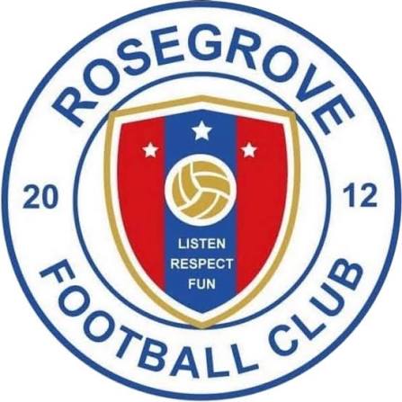Rosegrove FC Under 10’s Red logo